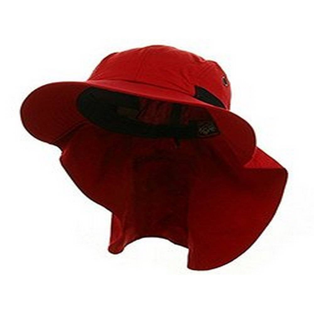 Adams AD EXTREME CONDITION NECK CAPE CAP OS NAUT RED/ BLACK