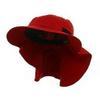 Adams AD EXTREME CONDITION NECK CAPE CAP OS NAUT RED/ BLACK view 1