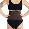 Belly Bandit BFF Postpartum Belly Wrap - Adjustable Abdominal Wrap for Post Pregnancy Recovery - Corset-Inspired Design for Waist, Core, & Back Support for C-Section or Natural Birth - Large, Brown view 3