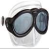BARRACUDA Sworkel Swim Goggle and Dive Mask (Smoke) view 1
