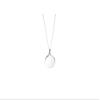 apop nyc 925 Sterling Silver Round Disc Charm Necklace 16" Engravable [Jewelry]. view 2
