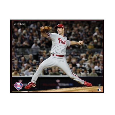 MLB Philadelphia Phillies Artissimo Cliff Lee 22x28 Canvas Art