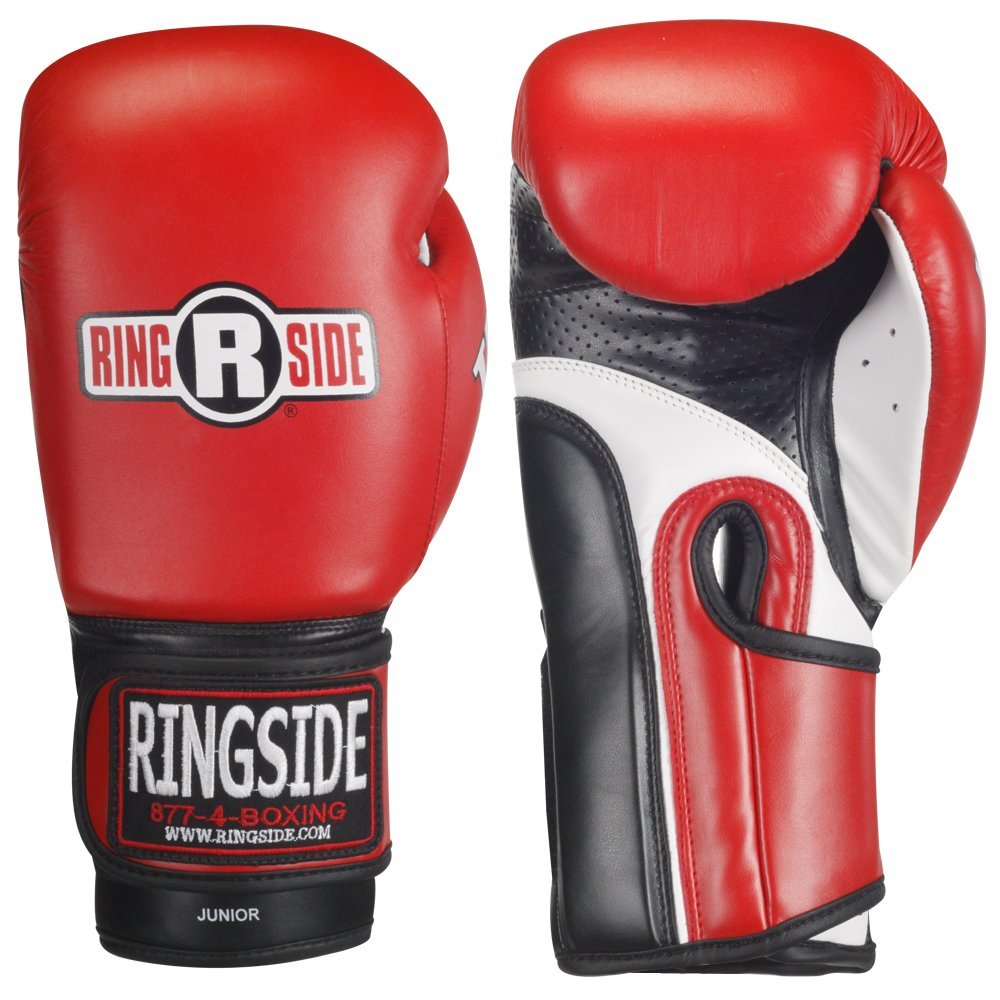 Ringside IMF Tech Super Boxing MMA Training Bag Gloves, Red, Small