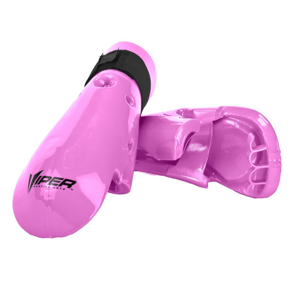 Viper Martial Arts Traditional Dipped Foam Hand Gear (Pink, Large)