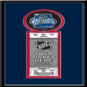 NHL New York Rangers 2012 NHL Winter Classic Single Ticket Frame