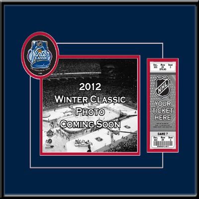 NHL New York Rangers 2012 NHL Winter Classic 8x10 Photo Ticket Frame
