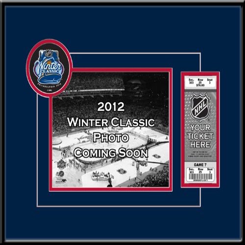 NHL New York Rangers 2012 NHL Winter Classic 8x10 Photo Ticket Frame