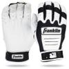 Franklin Sports CFX Pro Adult Series Batting Glove (White/Black, Large) view 1