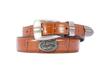 ZEP-PRO Florida Gators Men's Dressy Leather Belt, Smooth-Black, 32 view 1
