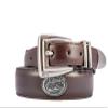 ZEP-PRO Florida Gators Men's Dressy Leather Belt, Croc-Tan, 44 view 4