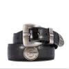 ZEP-PRO Georgia Bulldogs Men's Dressy Leather Belt, Croc-Black, 32 view 1