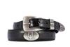 ZEP-PRO Oklahoma Sooners Men's Dressy Leather Belt, Croc-Black, 44 view 3