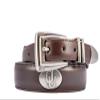 ZEP-PRO Oklahoma Sooners Men's Dressy Leather Belt, Croc-Tan, 38 view 4