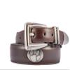 ZEP-PRO Clemson Tigers Men's Dressy Leather Belt, Croc-Black, 42 view 4