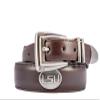 ZEP-PRO LSU Tigers Men's Dressy Leather Belt, Smooth-Black, 36 view 4
