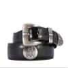 ZEP-PRO Ohio State Buckeyes Men's Dressy Leather Belt, Croc-Black, 38 view 1