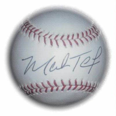 Autographed Mark Teixeira Ball - of the - Autographed Baseballs