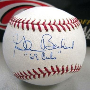 Glenn Beckert Autographed Ball - 69 Official Ml W coa - Autographed Baseballs