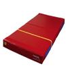 Tumbl Trak Folding Practice Mat, 5ft x 10ft x 8in, Crash Pad for Gymnastics, Cheerleading, Dance and Martial Arts (Red) view 1