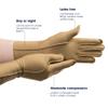 isotoner womens One Pair of Full Finger Cold Weather Gloves, Camel, X-Small US view 2