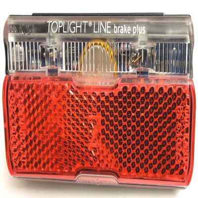Busch & Mller & Unisex - Adult Toplight Line Brake Plus 50mm Bike Light, Multicolor, One Size