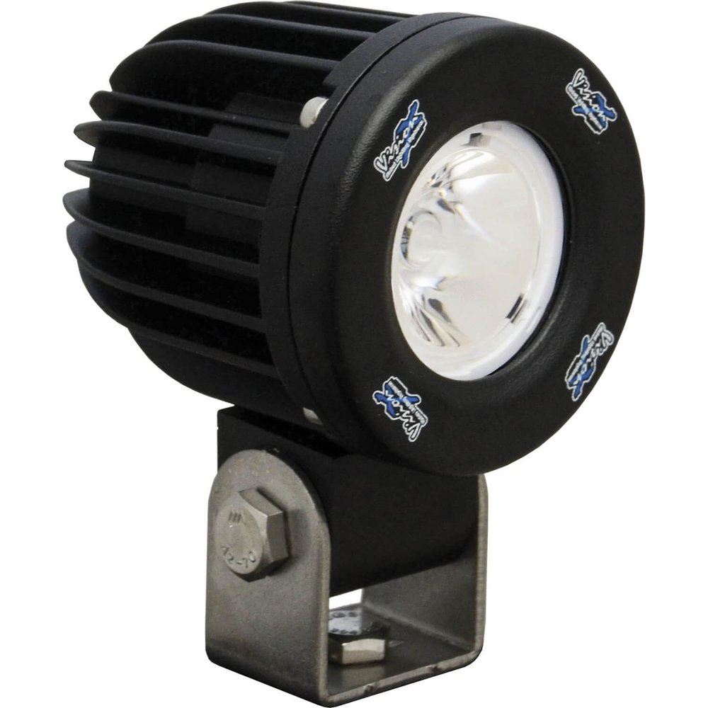 Vision X Lighting XIL-SP110 Black 2" 10W Solstice Solo Prime LED Pod with 10 Degree Narrow Beam, White