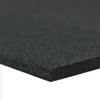 Rubber-Cal Recycled Rubber - 60A - Rubber Sheets and Rolls - 3/8" Thick x 8" Width x 8" Length - Black (3 Pack) view 1