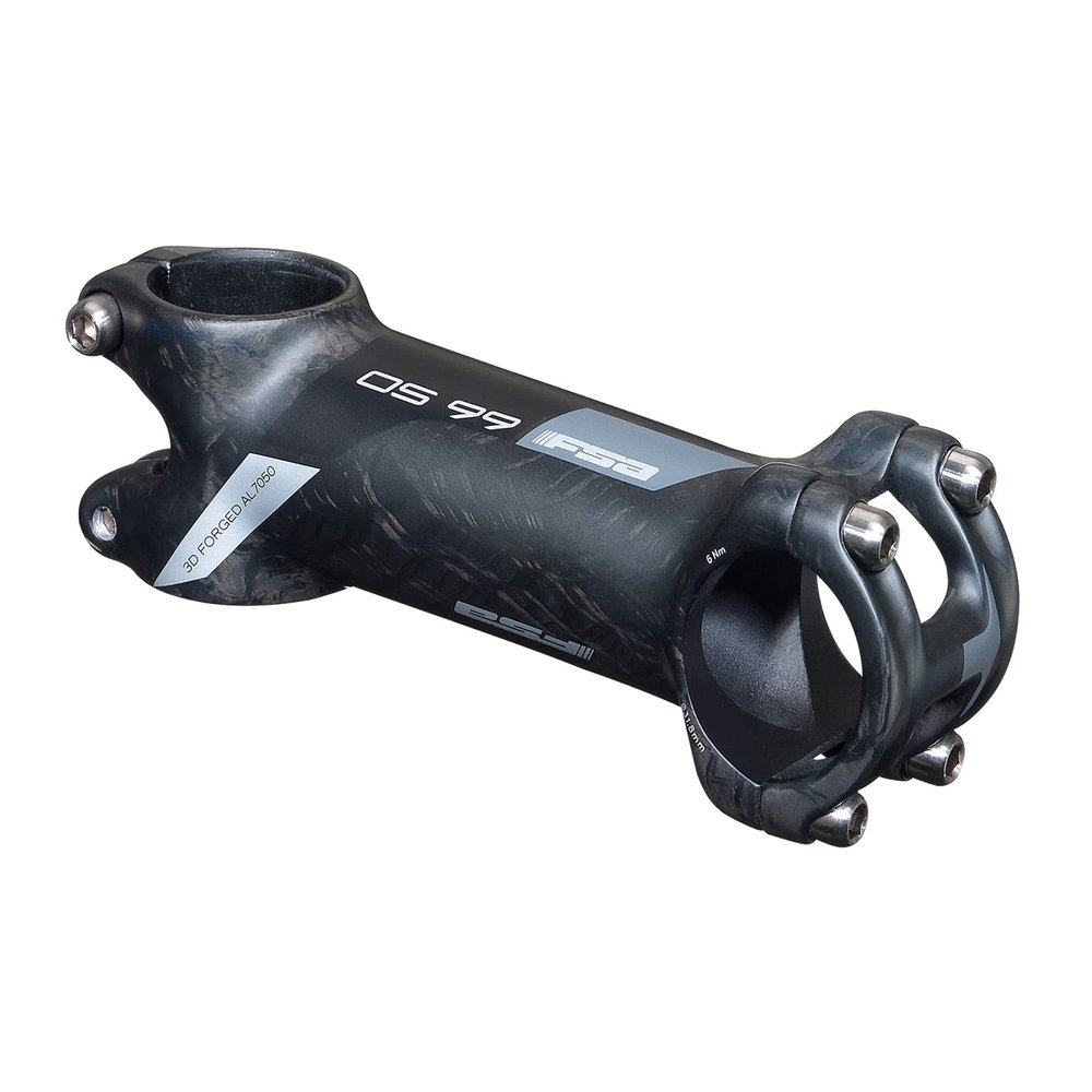 FSA (Full Speed Ahead K-Force Light Stem - 110mm, 31.8 Clamp, -6, 1 1/8", Carbon
