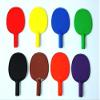 Plastic Ping Pong Paddle - set of 6 colors, 10" L view 1