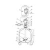 Pentair 154512 Wrench Closure Plastic 6in view 2