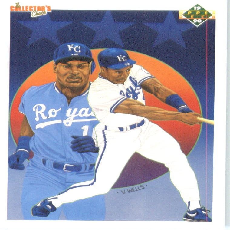 1990 Upper Deck #32 Bo Jackson TC - Kansas City Royals (Baseball Cards)