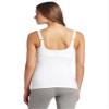 Beyond Yoga Double Strap Shirred, White, X-Small view 2