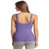 Beyond Yoga Double Strap Shirred, Vio, Large view 2