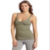 Beyond Yoga Double Strap Shirred, Moss, Medium view 1