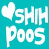 Imagine This Car Window Decal, Heart Shih, Poos view 1