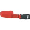 1" x 6' Luggage Strap with Side Release Buckle Red view 1
