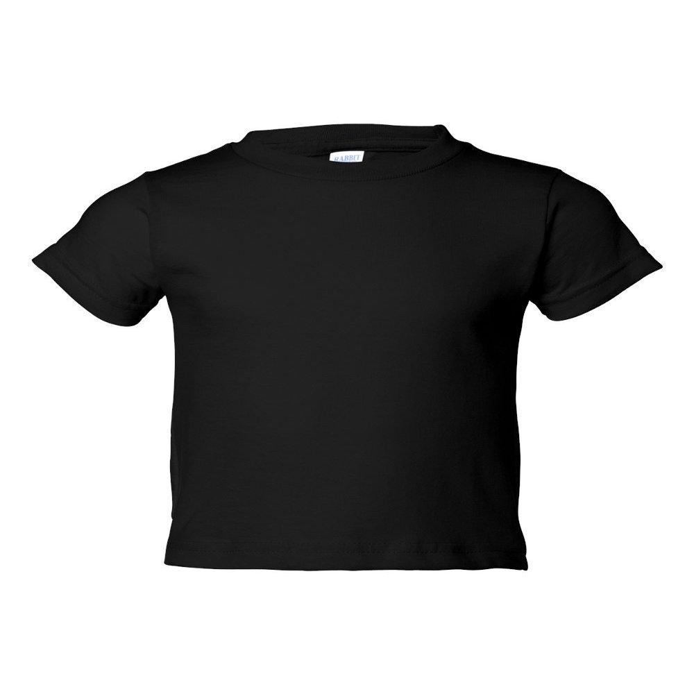 Rabbit Skins 5.5 oz Little Kid Short-Sleeve T-Shirt, 2T, Aqua
