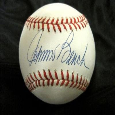 Johnny Bench Autographed Baseball - Official N l W jsa - Autographed Baseballs