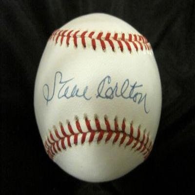 Steve Carlton Signed Baseball - Official N l W jsa - Autographed Baseballs