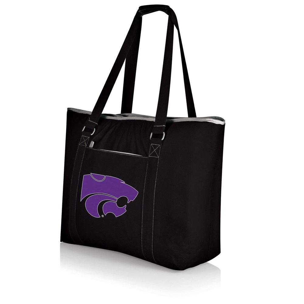 Picnic TIME NCAA Kansas State Wildcats Tahoe XL Tote Cooler Bag, Soft Cooler Bag, Picnic Cooler, (Black)