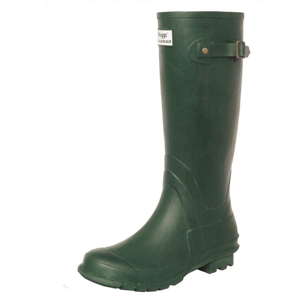 Hoggs of Fife Braemar Wellington Boot Green UK 4 Green