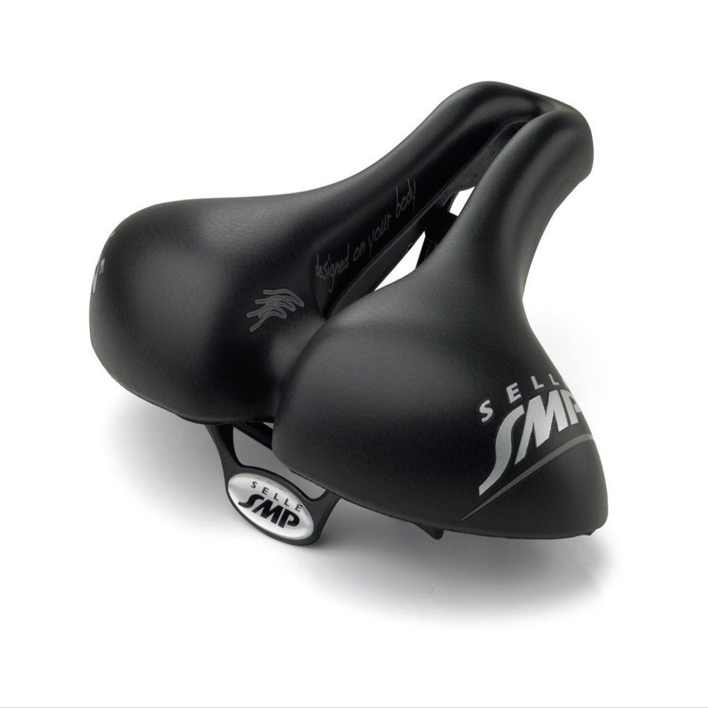 Cicli Bonin Unisex's SMP TRK Martin Fitness Saddles, Black, One Size