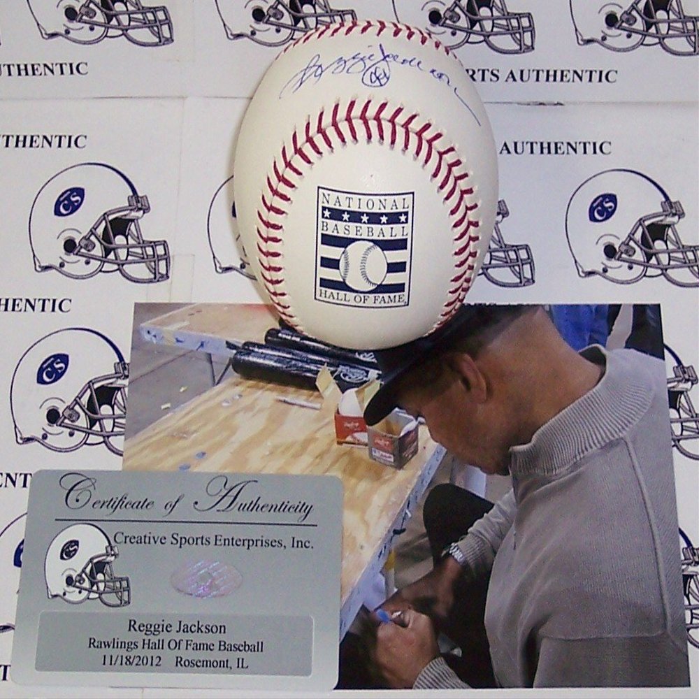 Signed Reggie Jackson Ball - Official Major League - Autographed Baseballs