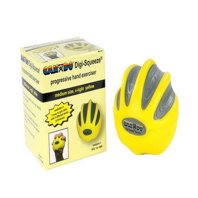 Cando Digi-Squeeze Hand Exerciser, Model Number: 10-1980 Medium