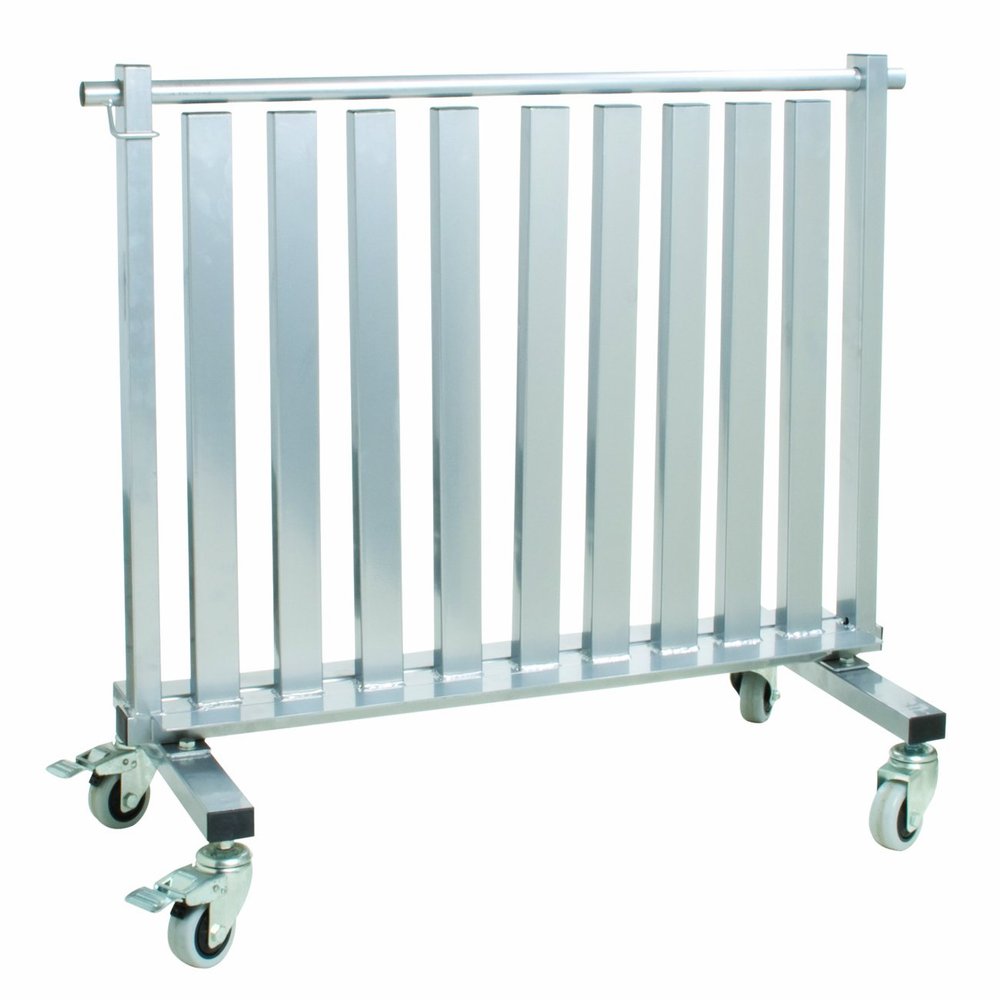CanDo 10-0581 Dumbbell, Mobile Studio Rack, 1100 lb, Capacity,Gray