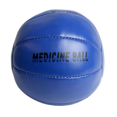 CanDo 7.5in Plyometric/Medicine Ball 4kg, 8.8 lb, Blue