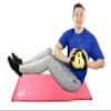 CanDo Firm Non-Slip, Dual-Textured, Weighted Medicine Ball for Exercise, Workouts, Plyometrics, Warmups, Core Training and Stability. 5-piece set - 1 each: 2,4,7,11,15 lb view 2