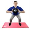 CanDo Firm Non-Slip, Dual-Textured, Weighted Medicine Ball for Exercise, Workouts, Plyometrics, Warmups, Core Training and Stability. 5-piece set - 1 each: 2,4,7,11,15 lb view 3