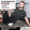 Cando 30-2340 Full-Skin PE Foam Roller for Muscle Restoration, Massage Therapy, Sport Recovery and Physical Therapy, White, 6" Width, 36" Length view 4
