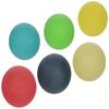CanDo 10-1496 Gel Squeeze Ball, Standard Circular, 6-piece Set, Tan through Black view 1